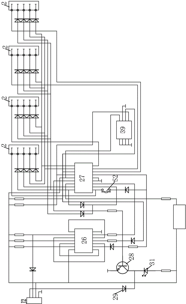 Intelligent management device for drinking water filter elements