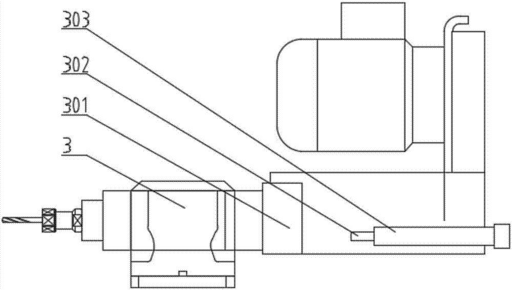 Knife feeding mechanism suitable for processing compressor crankshaft box and repeatedly adjustable in feeding speed