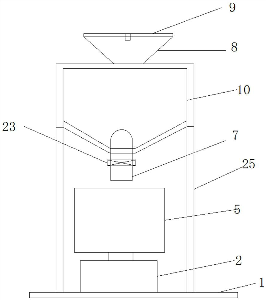 Feeding trough with stirring function for animal husbandry