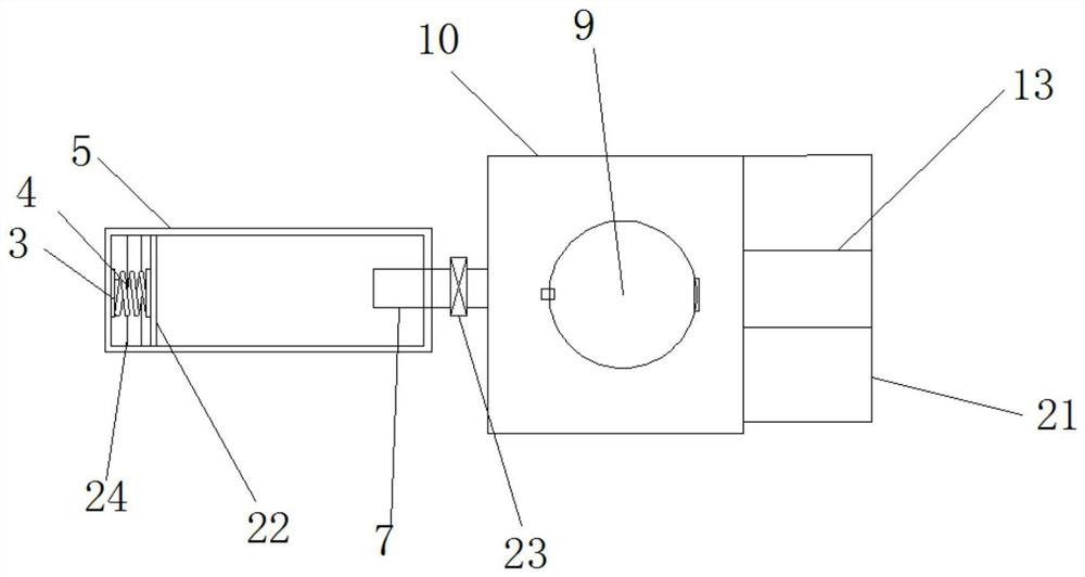 Feeding trough with stirring function for animal husbandry