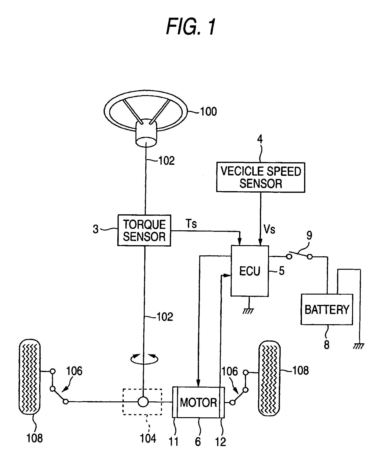 Power-assisted steering system