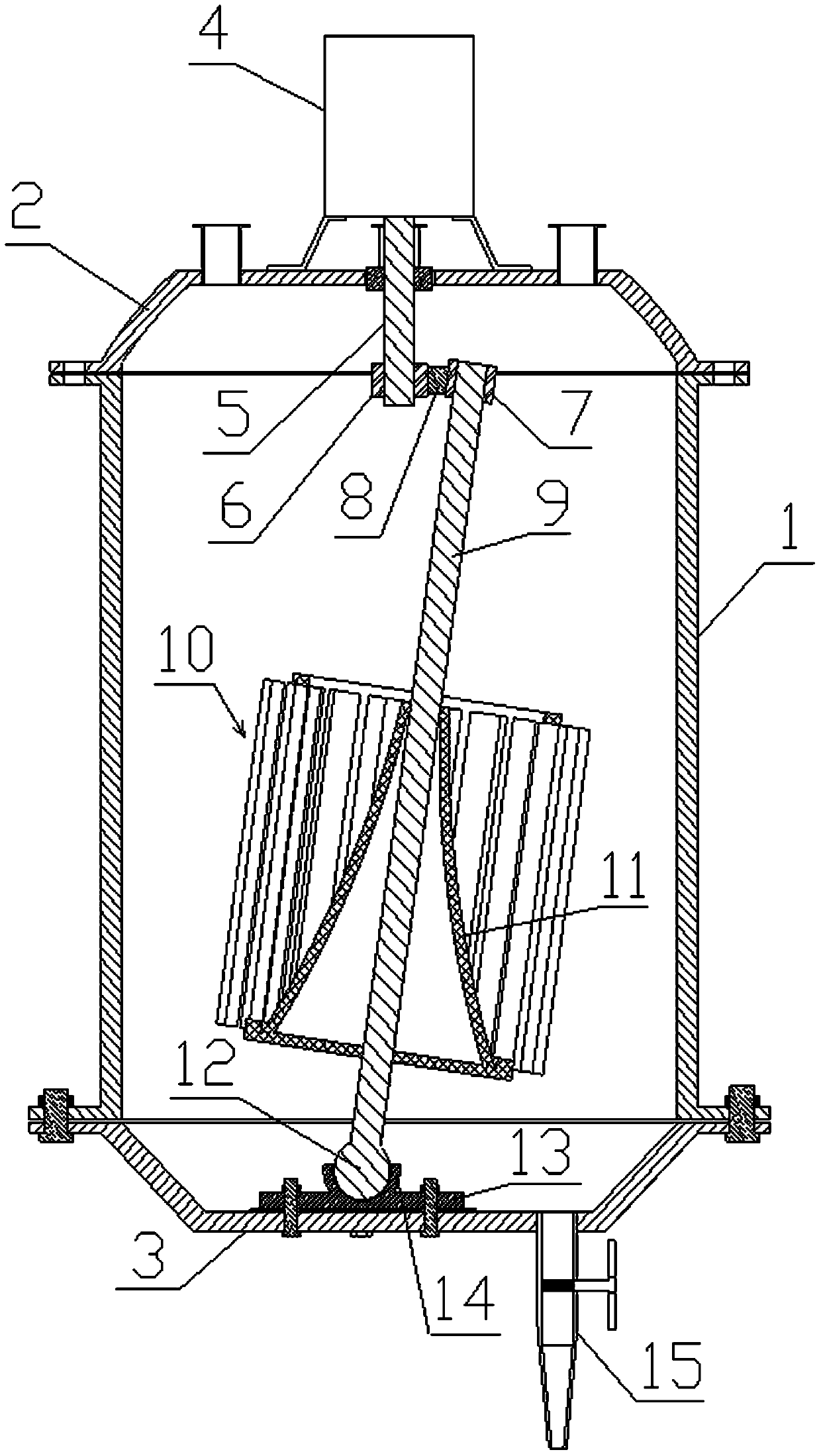 Environment-friendly clay stabilizer for oil well fracturing as well as preparation device and preparation method