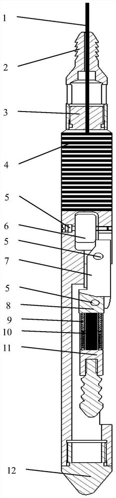 An electromagnetic guiding fishing tool and a magnetic guiding eccentric dispensing device