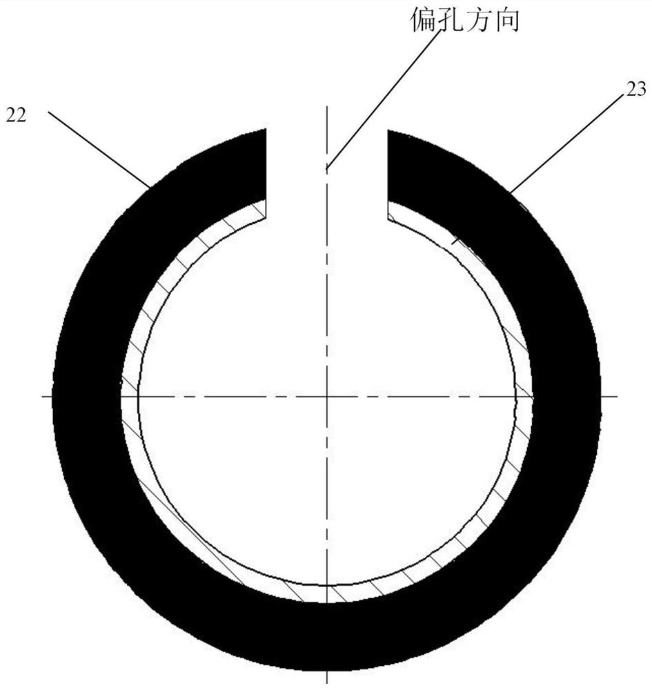 An electromagnetic guiding fishing tool and a magnetic guiding eccentric dispensing device