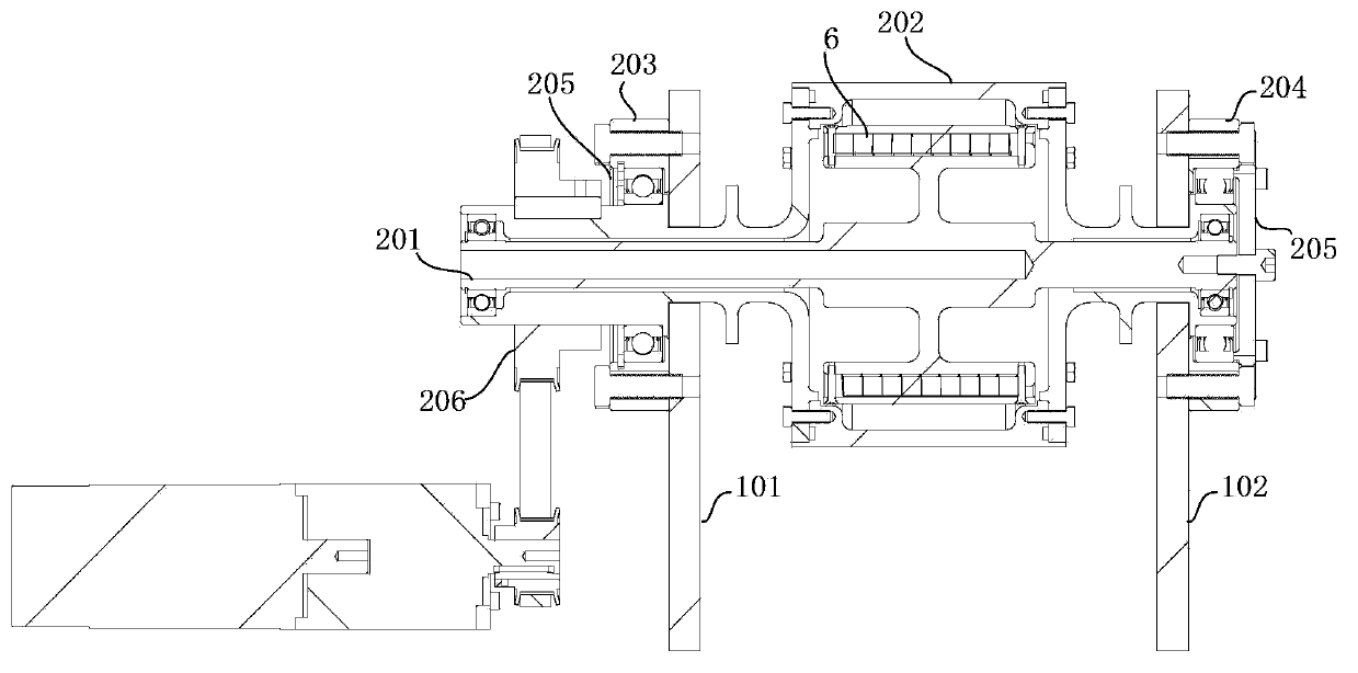 Fiber spreading device