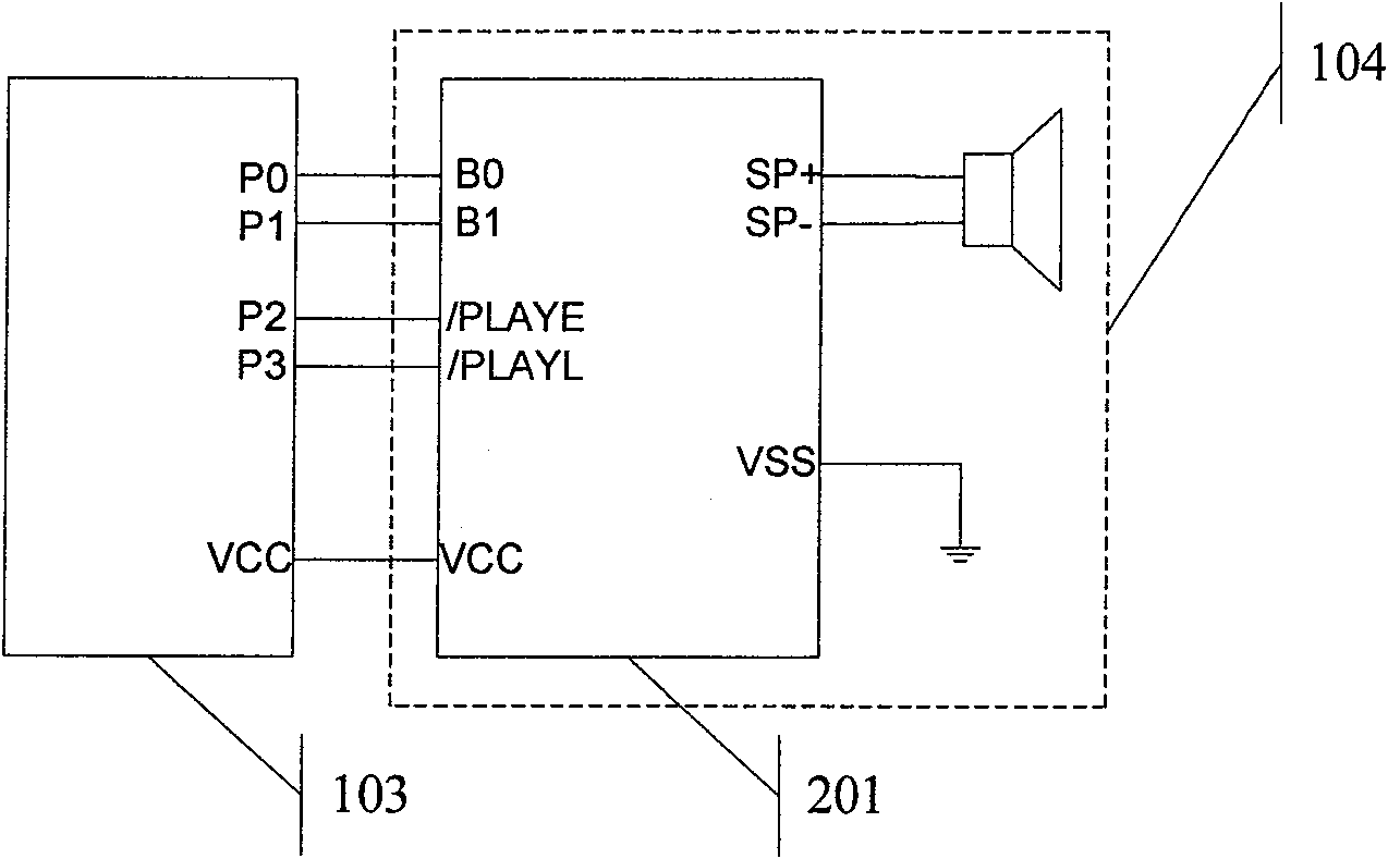 Intelligent key apparatus equipped with sounding device