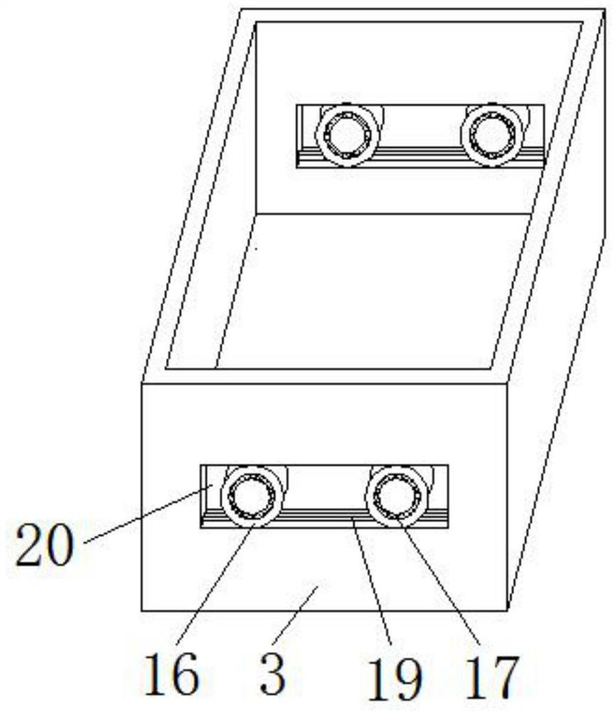 Efficient grain grinding and drying device