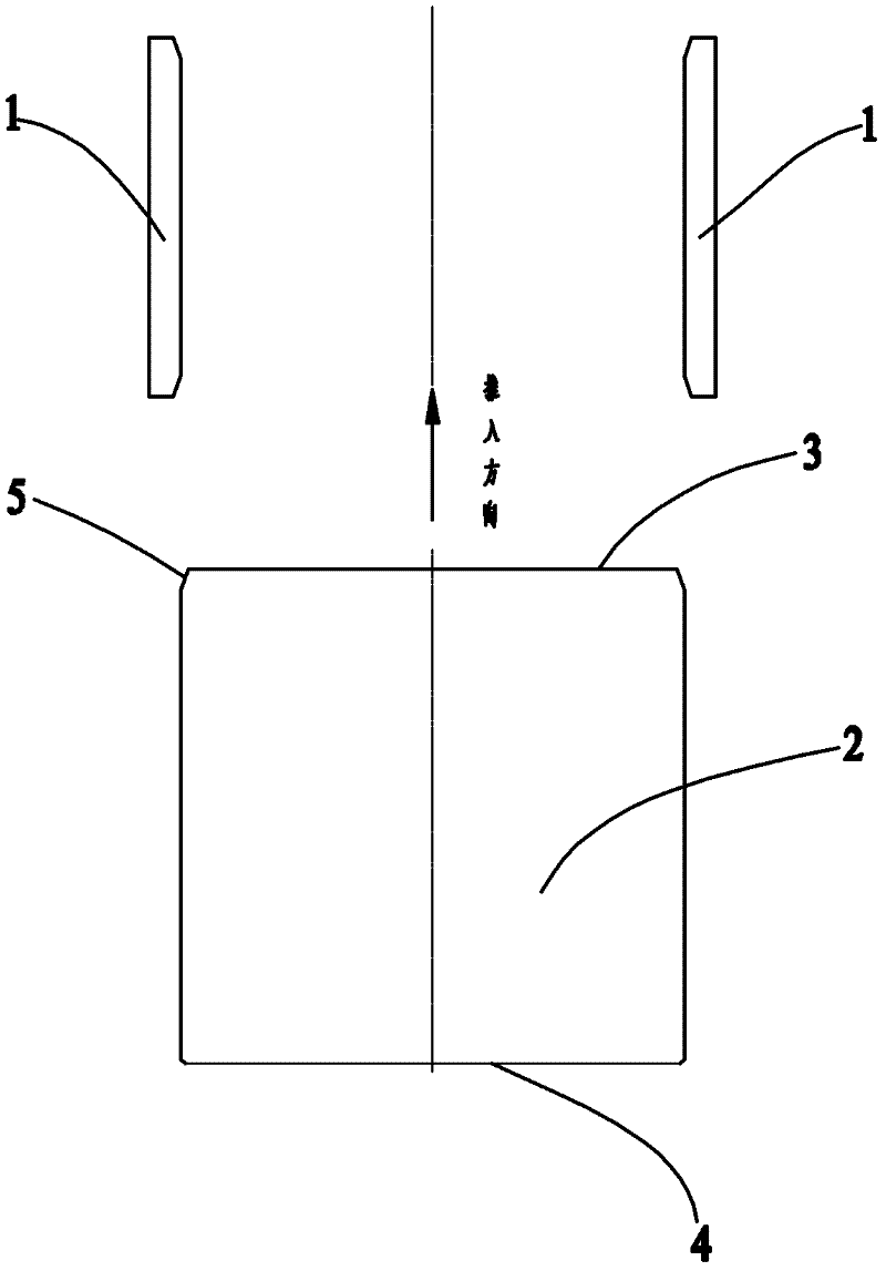 Bearing seat of working roller of cold rolling machine