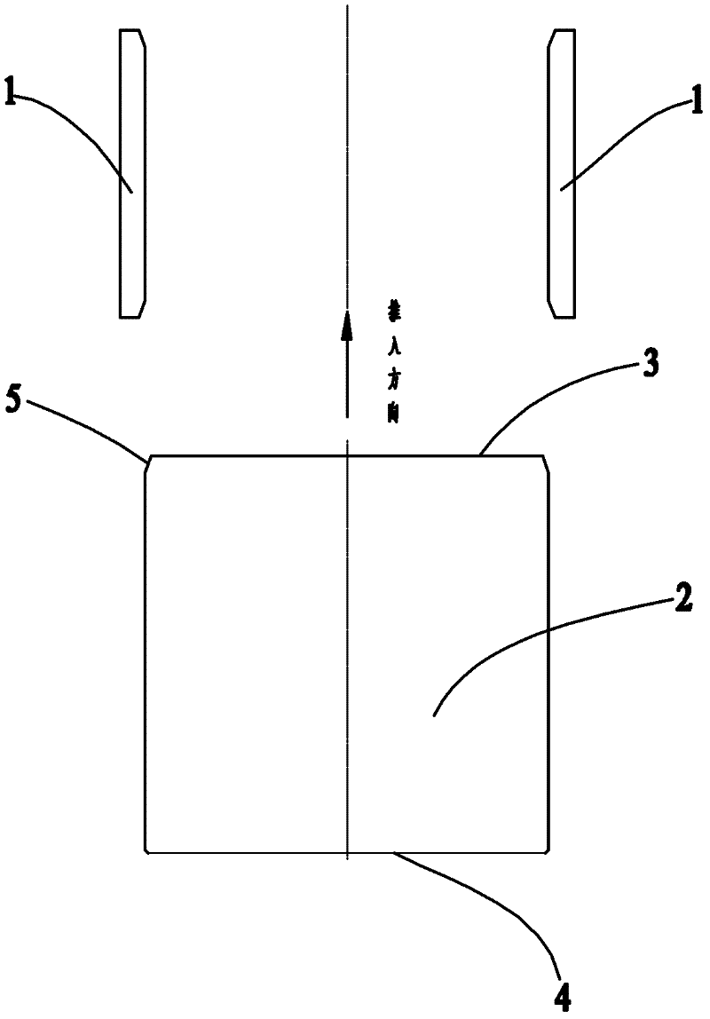 Bearing seat of working roller of cold rolling machine