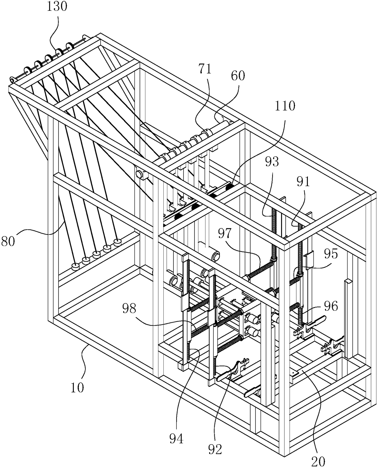 Structure model impact loading device