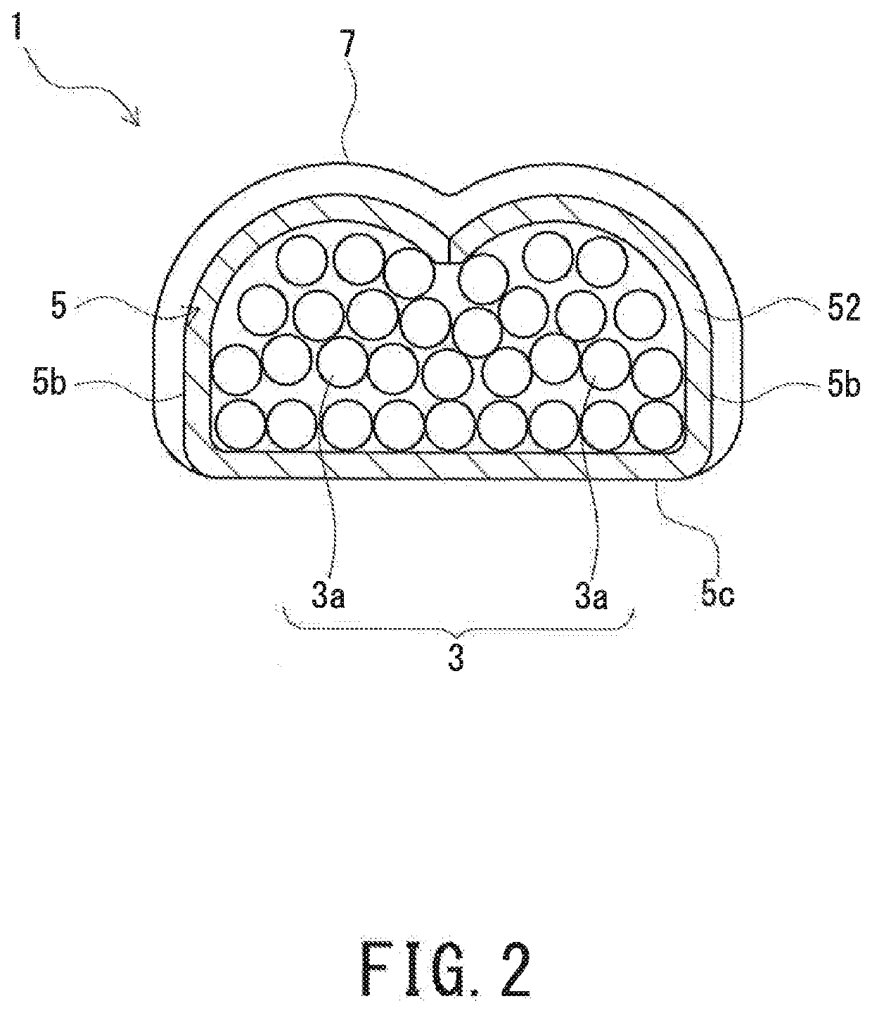 Surface protection composition and terminal fitted electric wire