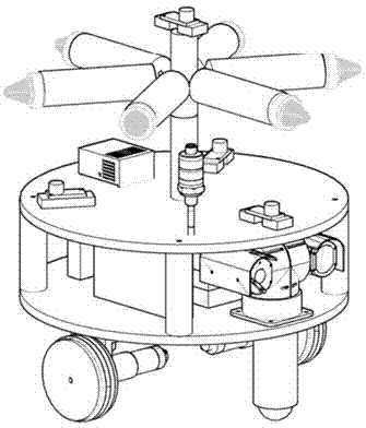 Domestic indoor robot for autonomously acquiring and actively pushing multiple safety information