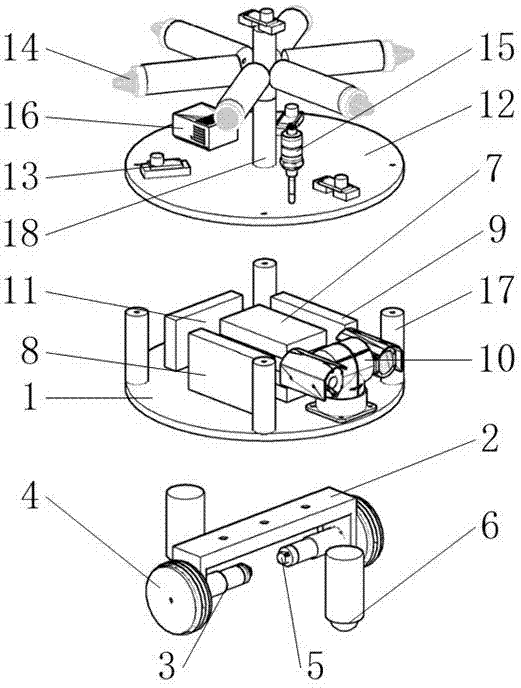 Domestic indoor robot for autonomously acquiring and actively pushing multiple safety information