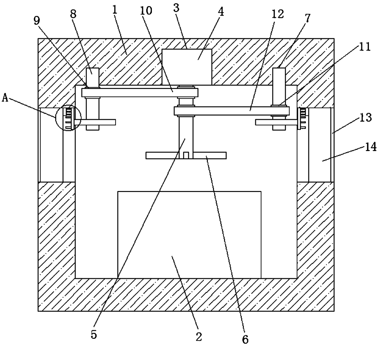 Vehicle-mounted hydraulic constant speed power generation system