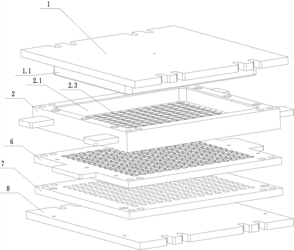 Floater vulcanizing molding method and mould for implementing method