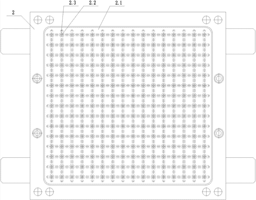 Floater vulcanizing molding method and mould for implementing method