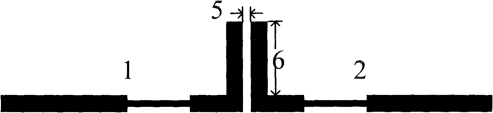 Tri-frequency microwave bandpass filter