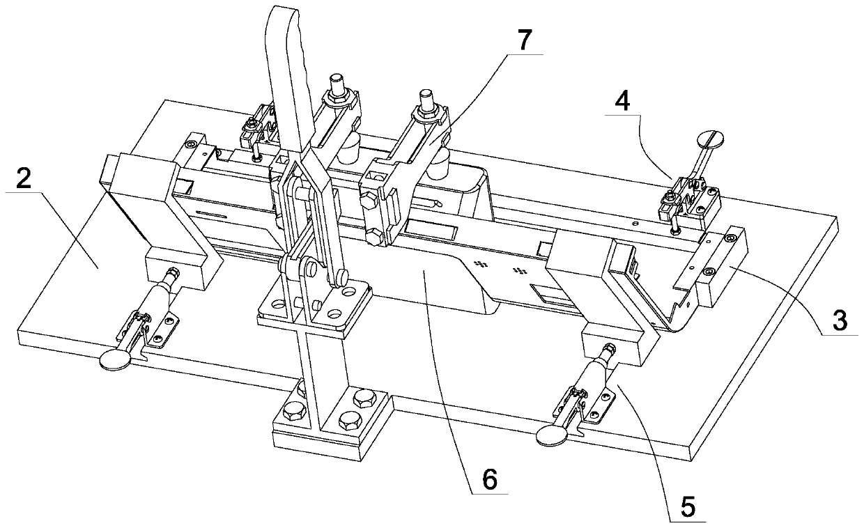 Spliced panel welding tool