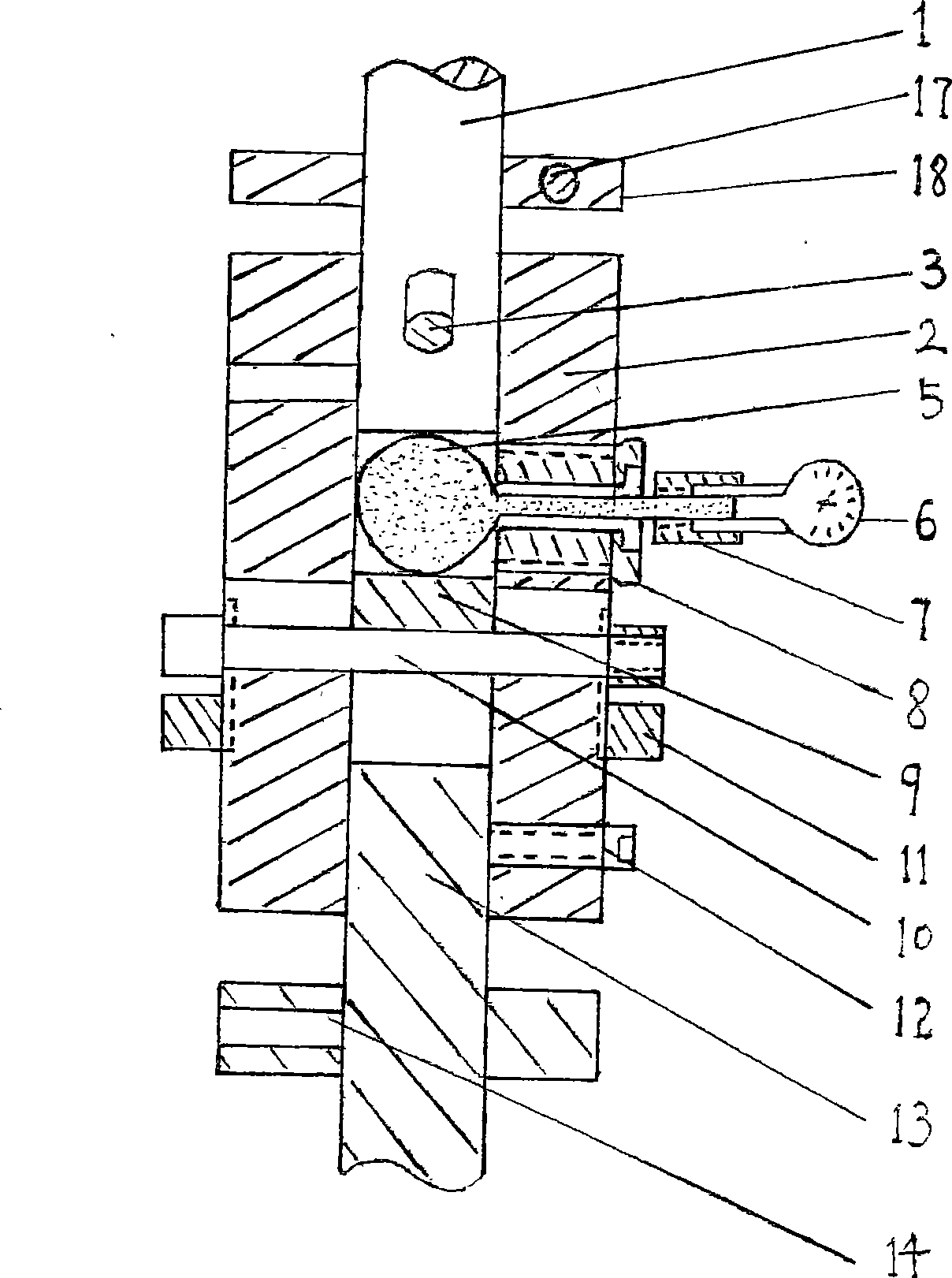 External fixation rack elasticity device