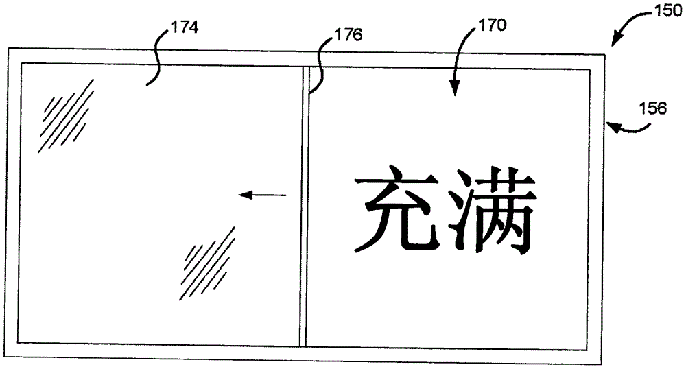 Storage capacity status indicator and associated systems and methods