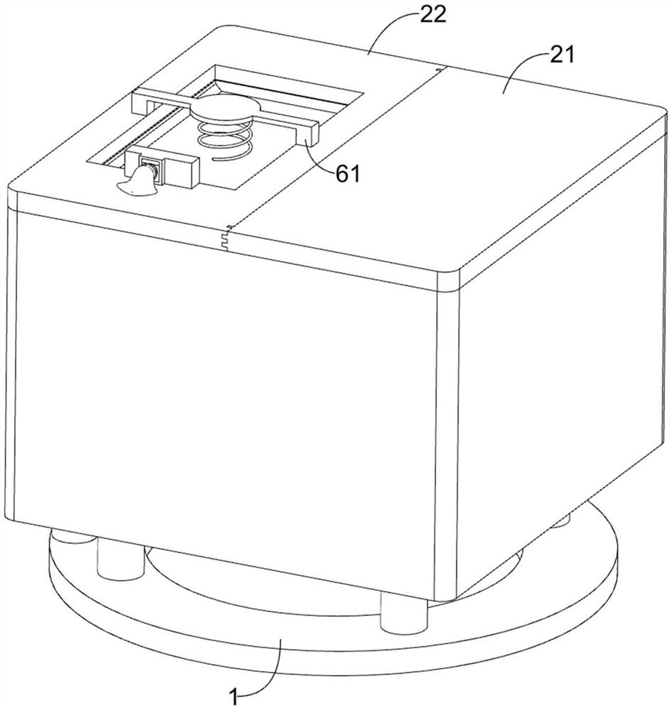 Reciprocating type solid waste fermentation tank capable of balancing internal air pressure for bioengineering