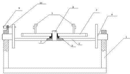 Bidirectional rotary welding clamp for fork arm carrier of forklift truck