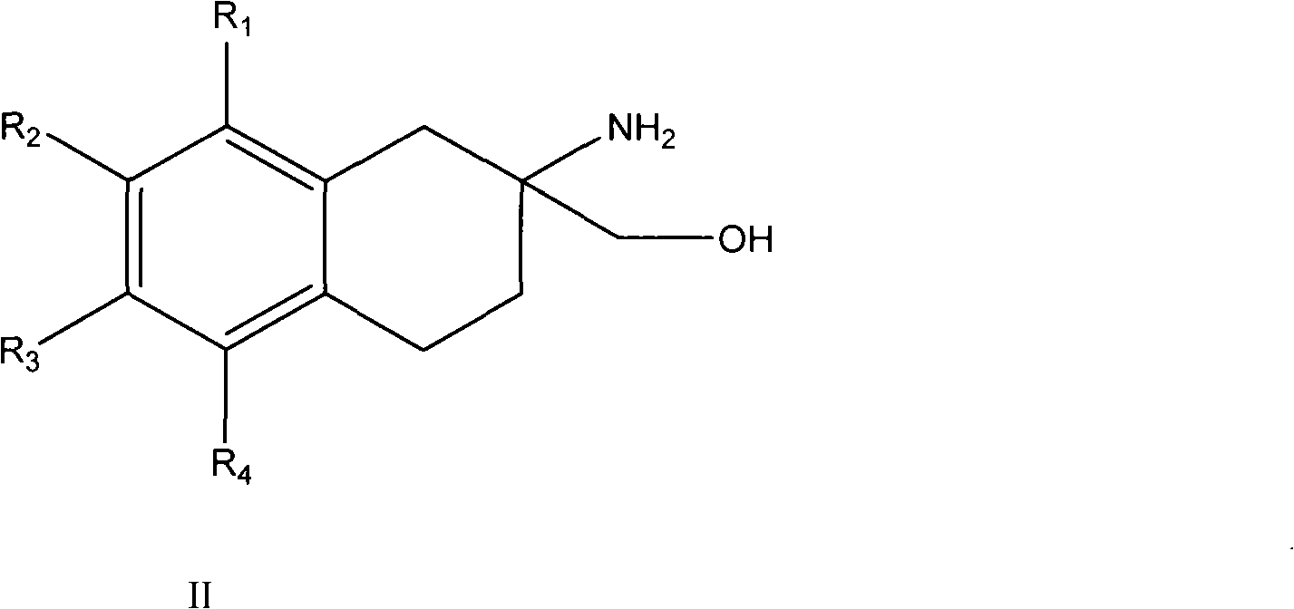 Amino methanol derivant and salt compound thereof as well as synthesizing method and medical application thereof