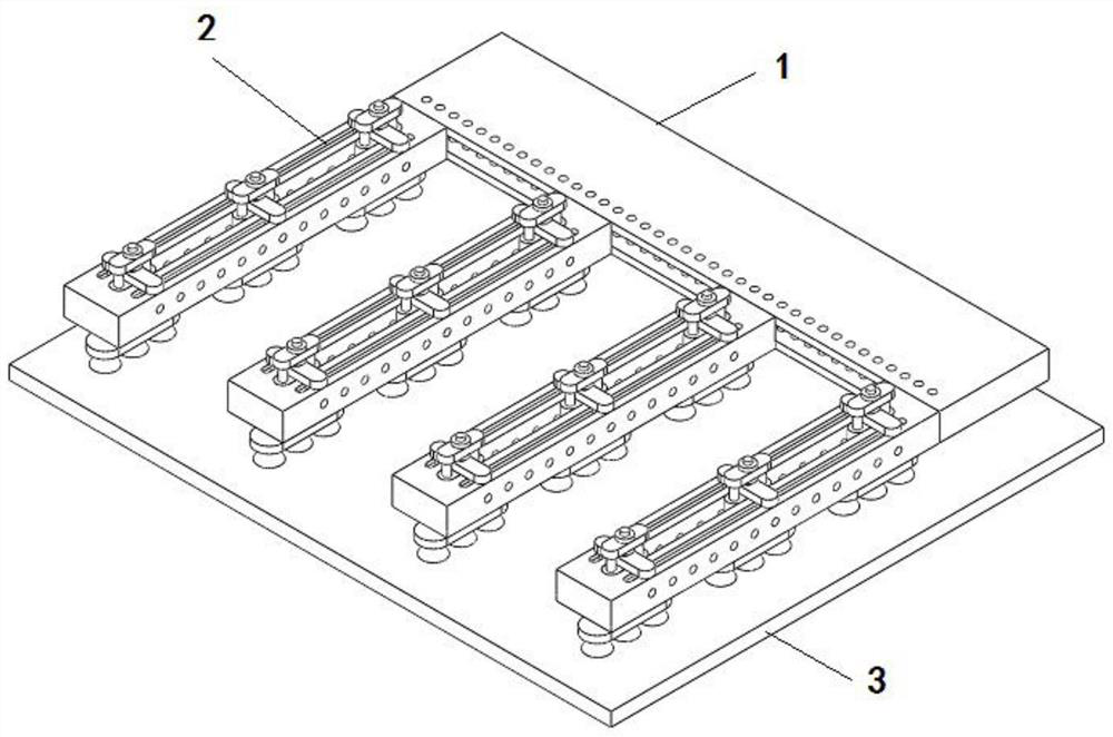 Vacuum sucker device capable of being used for TFT-LCD sheet loading and sheet taking