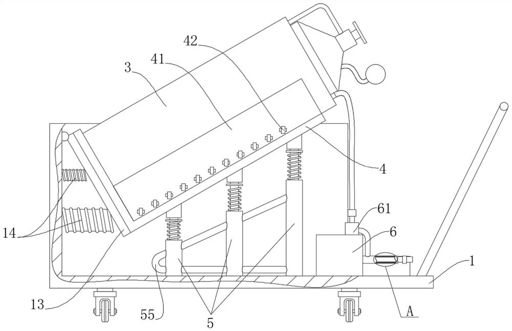 SF6 gas filling device