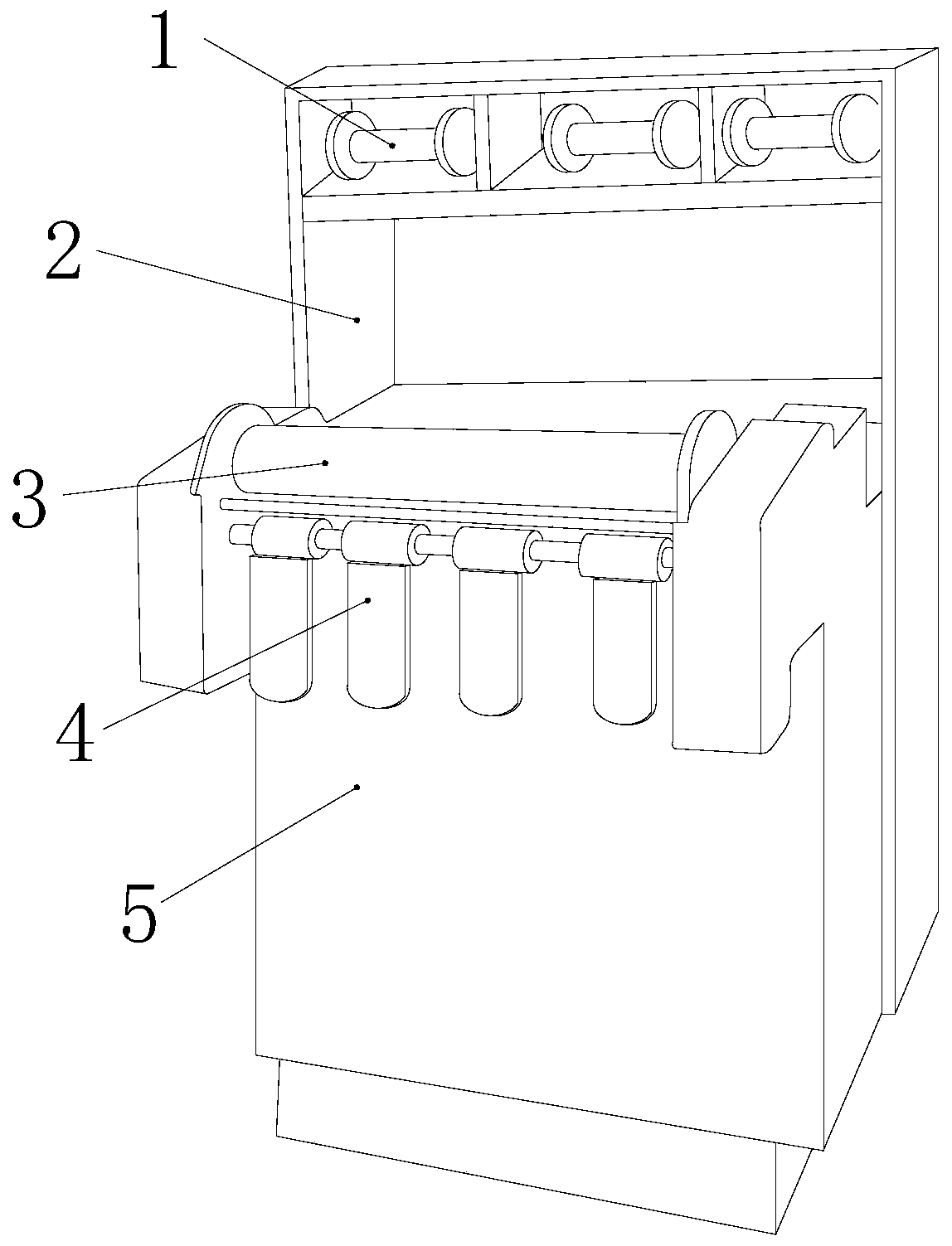 A ribbon automatic processing device