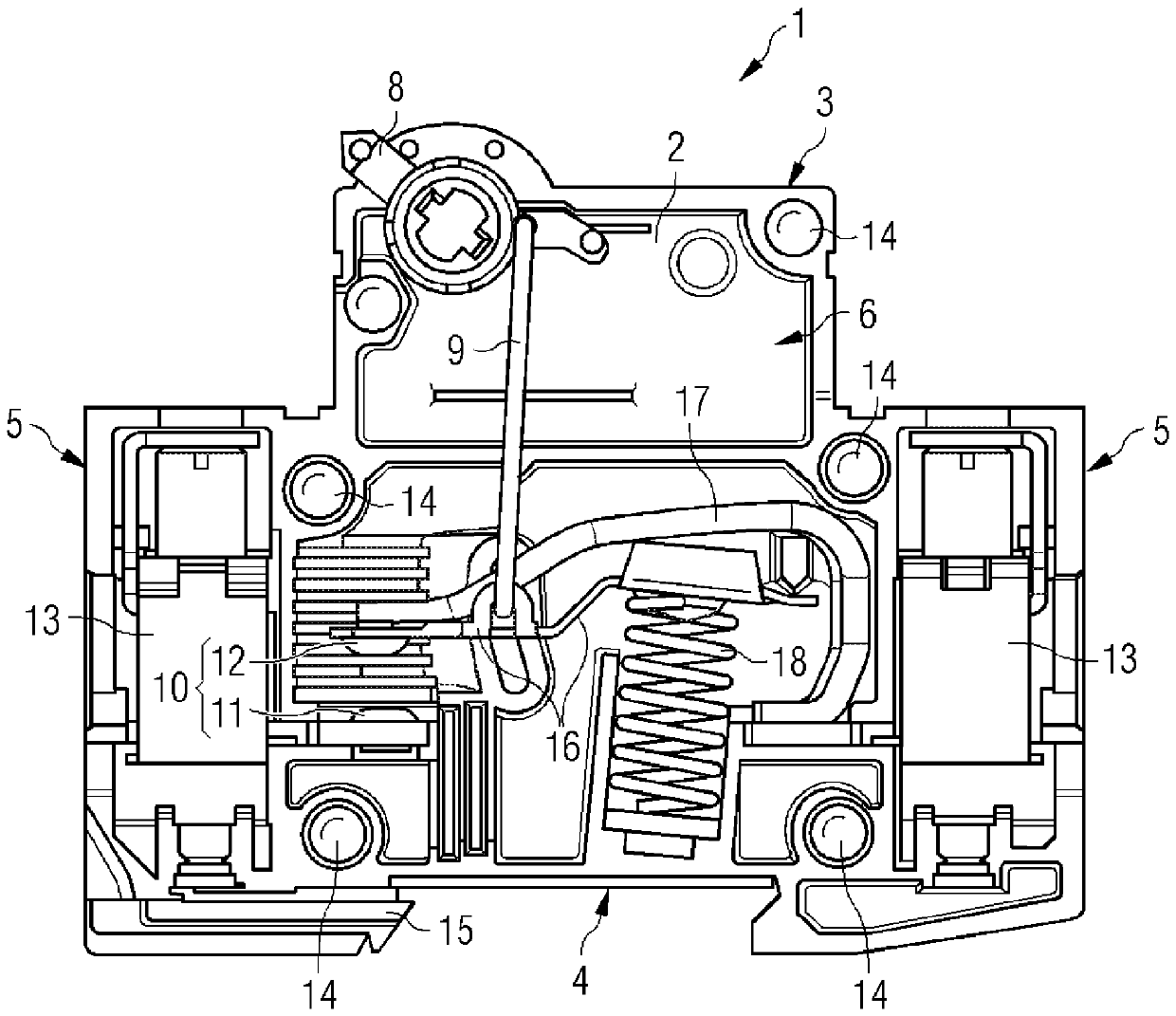 Electromechanical switchgear