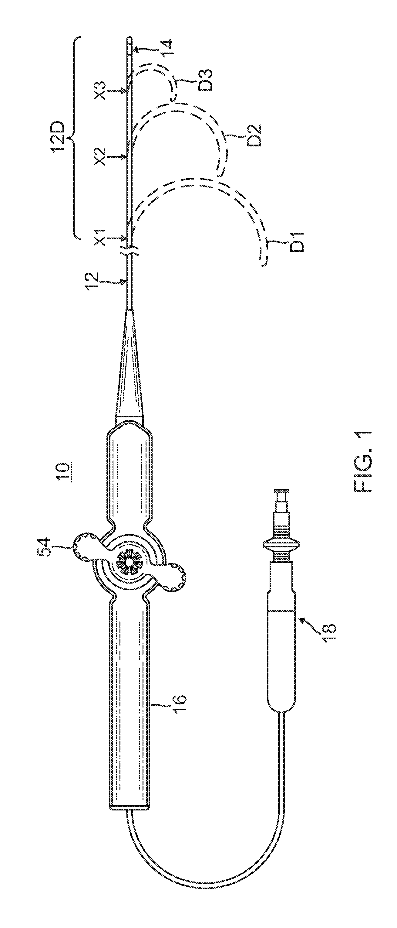 Catheter with adjustable deflection