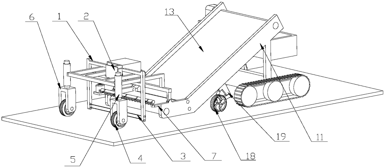 Self-propelled leaf vegetable harvester suitable for ridging type planting and harvesting method