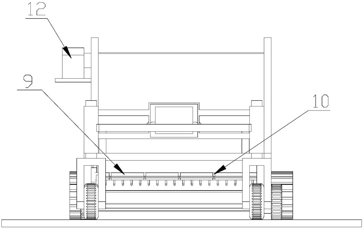 Self-propelled leaf vegetable harvester suitable for ridging type planting and harvesting method