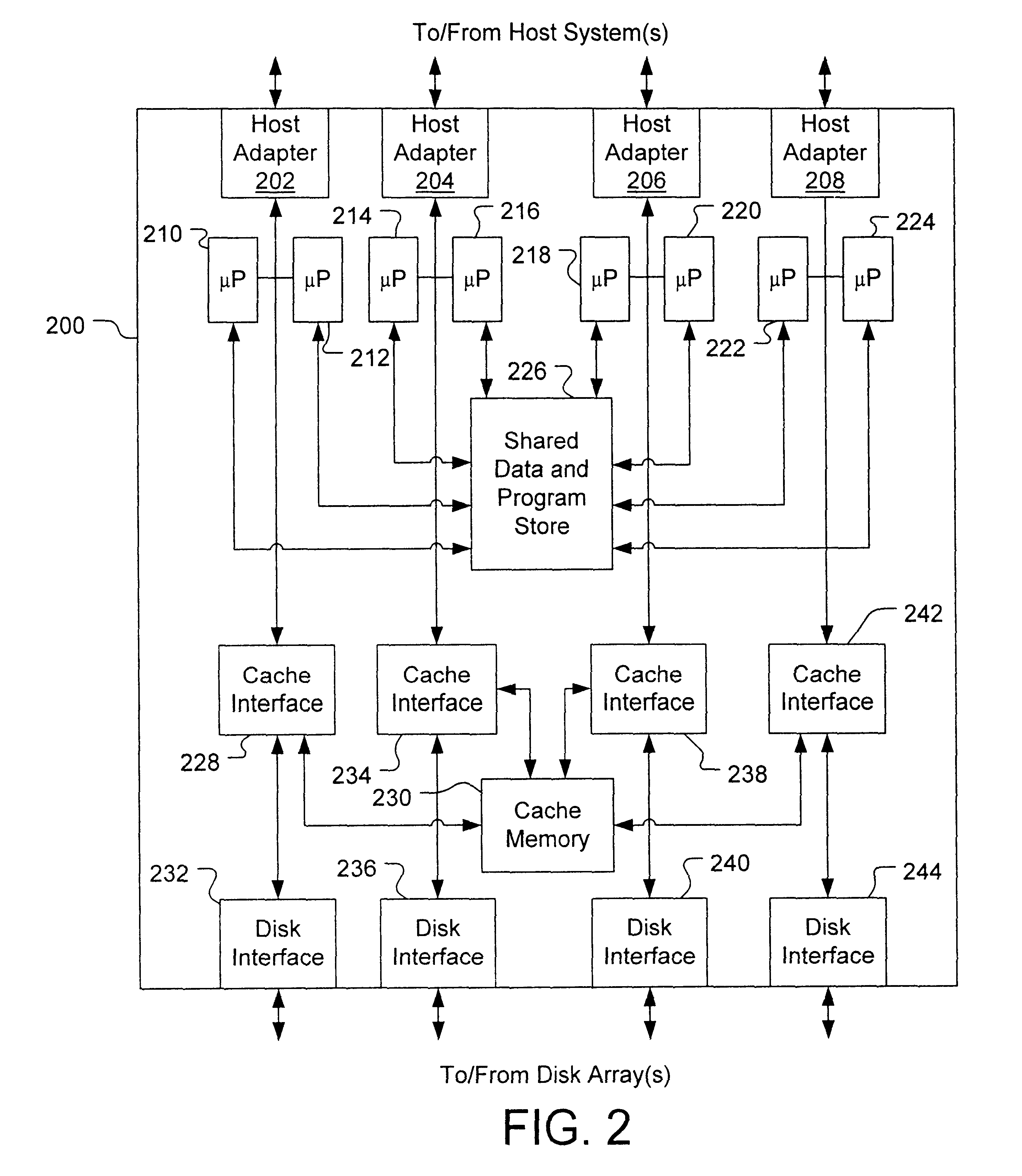 System and method for restoring data from secondary volume to primary volume in a data storage system