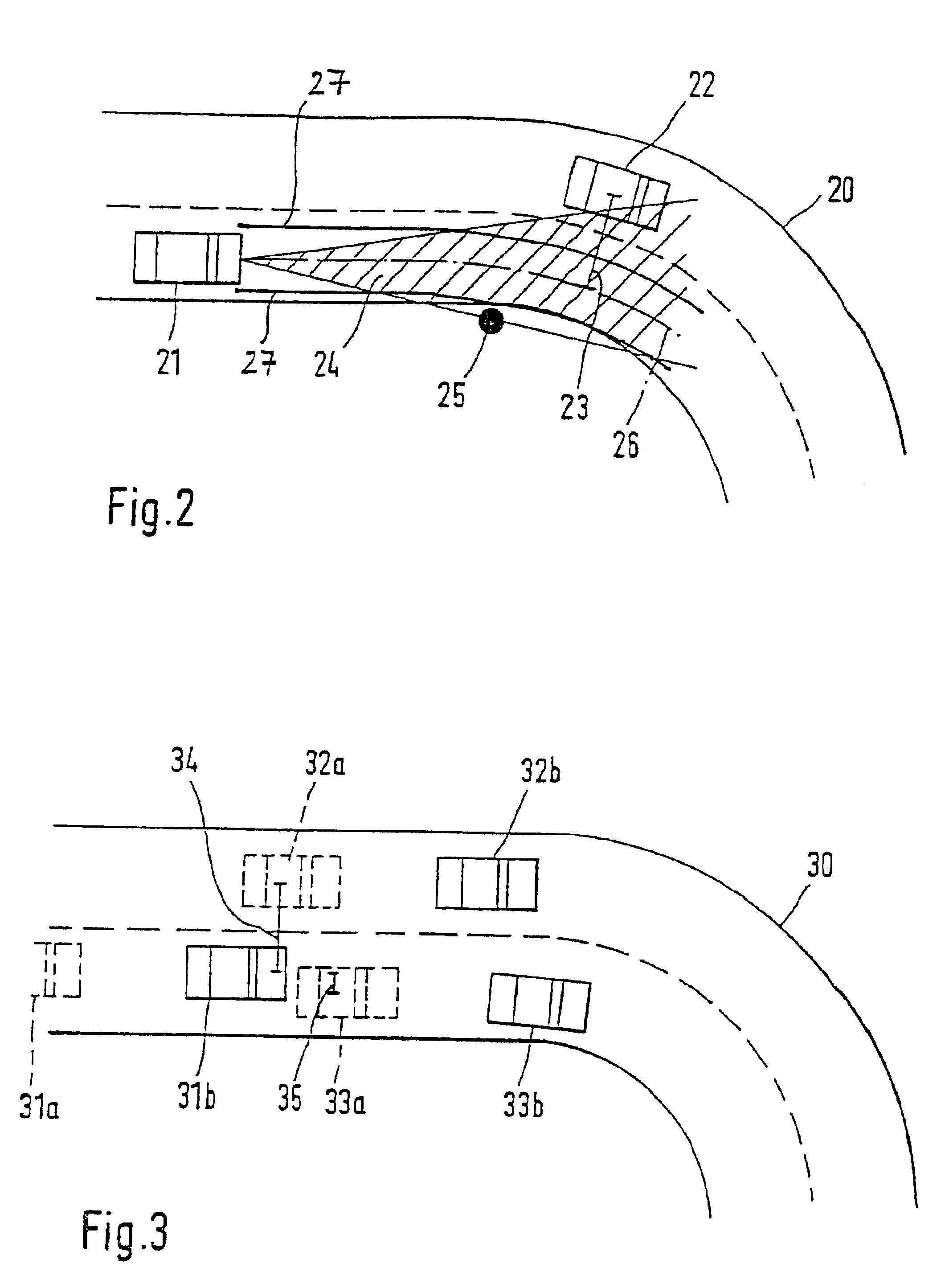 Method and device for determining a future travel-path area of a vehicle