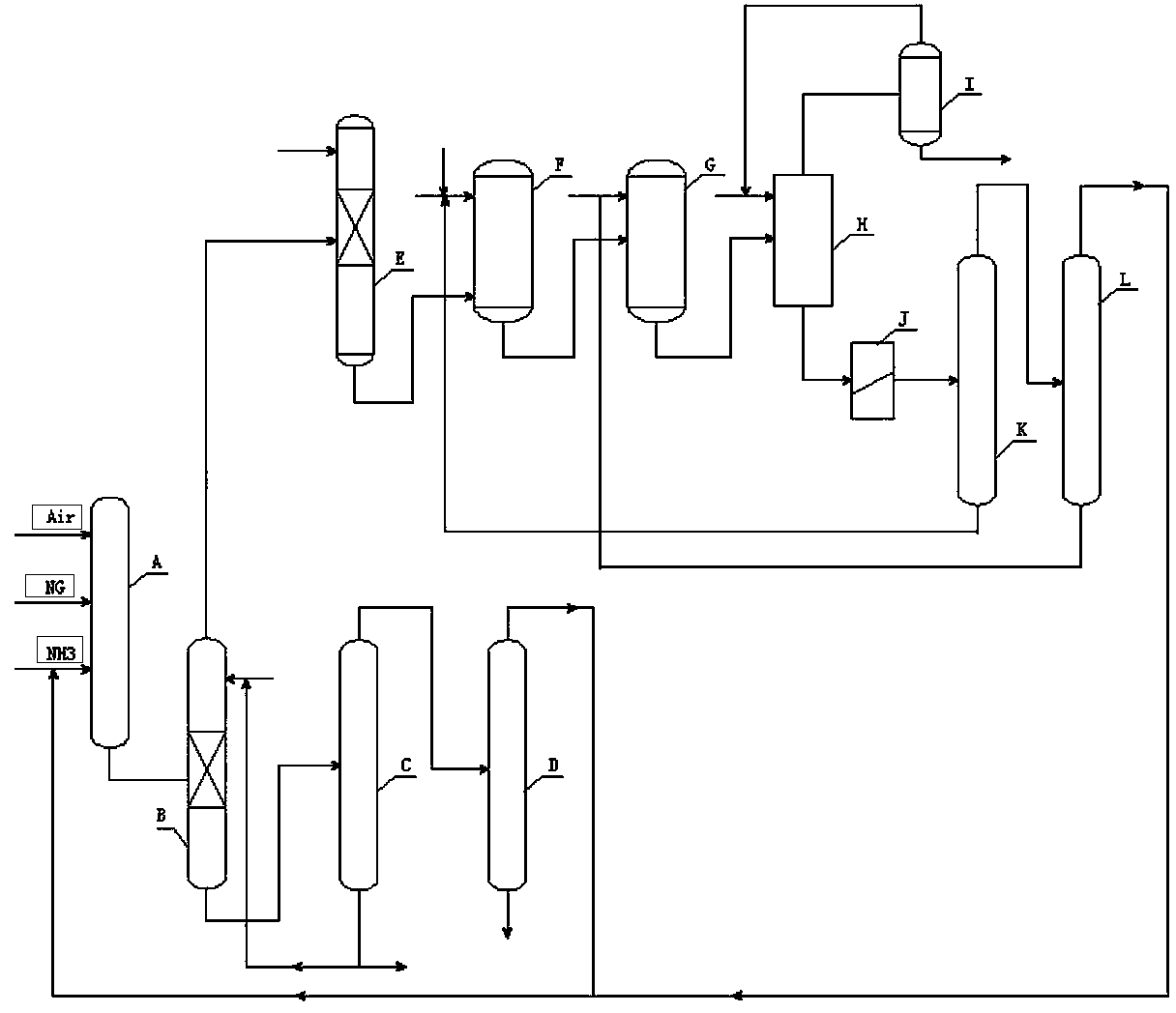 Method for clean continuous preparation of 2-hydroxy-4-methylthiobutyric acid