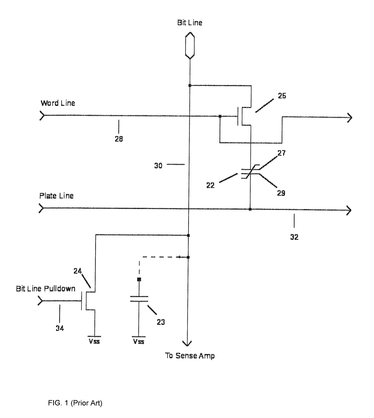 Integrated Memory Device and Method of Operating Same