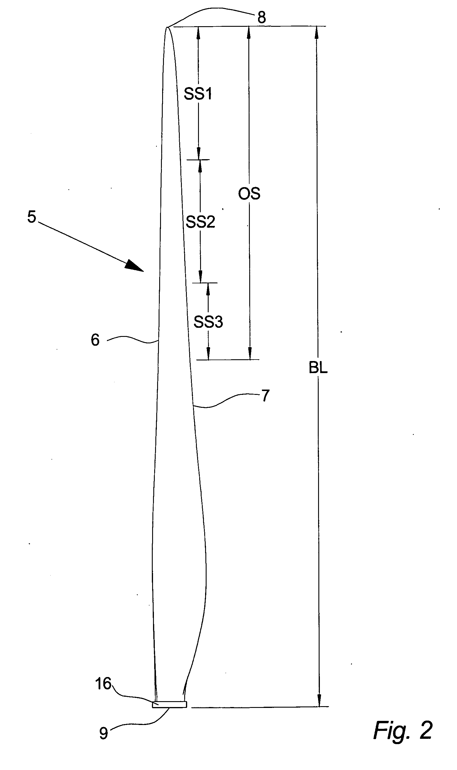 Wind Turbine Blade And A Pitch Controlled Wind Turbine