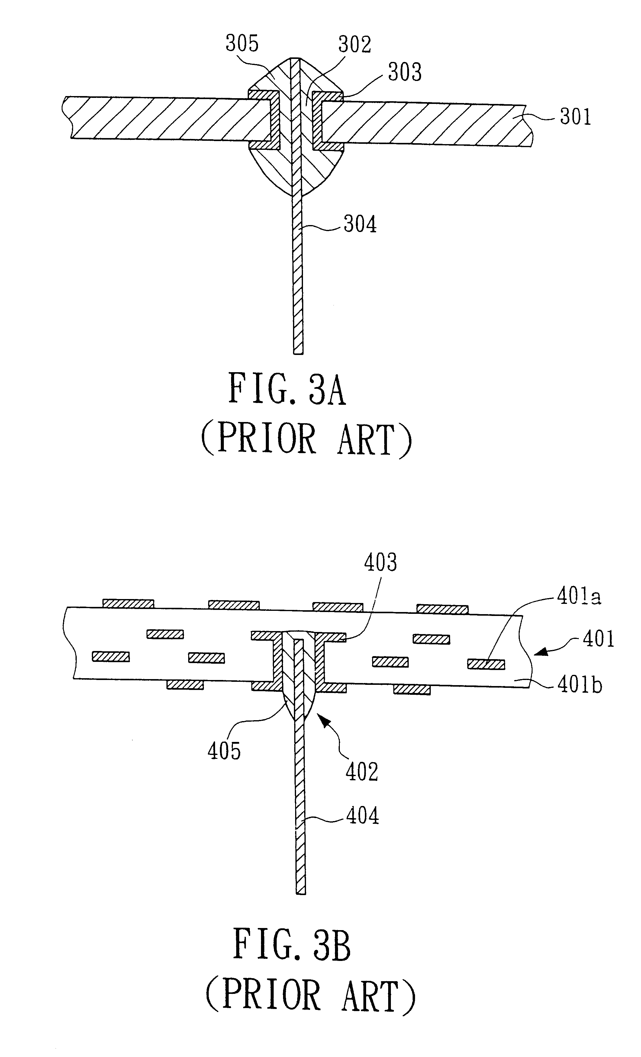 Pin attachment by a surface mounting method for fabricating organic pin grid array packages