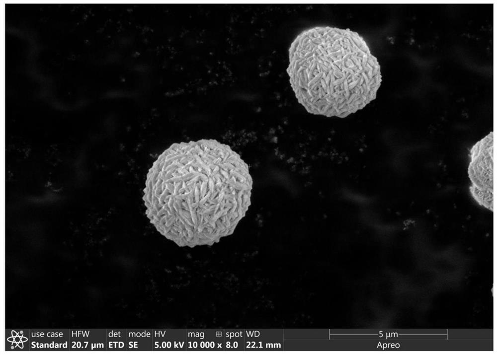 A core-shell structure high-nickel ternary precursor and its preparation method, and a hollow-doped high-nickel ternary positive electrode material