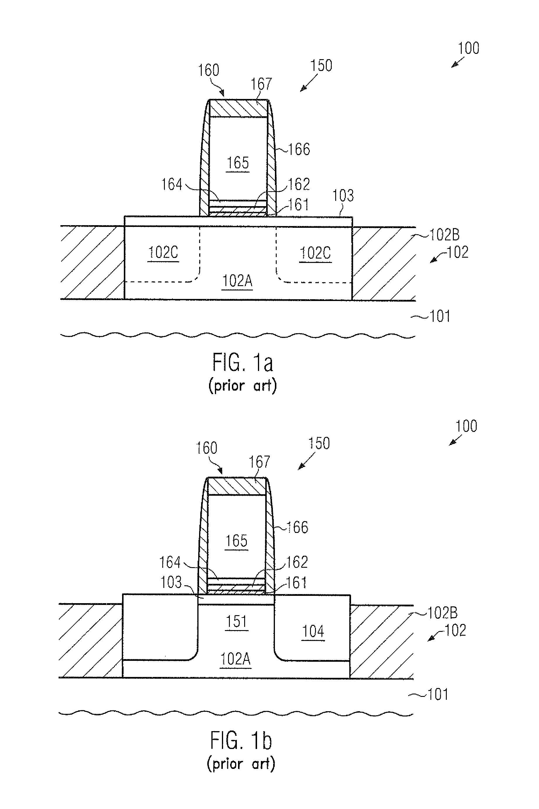 Performance enhancement in PFET transistors comprising high-k metal gate stack by increasing dopant confinement