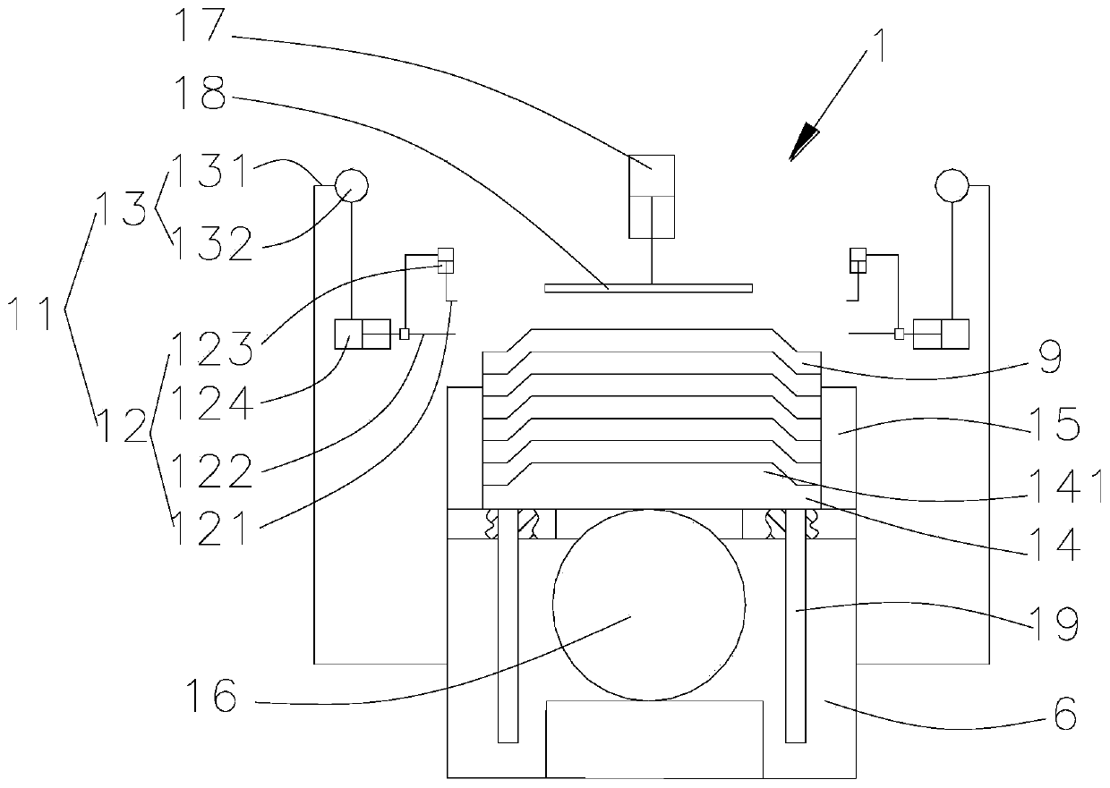 A canteen dish washing machine