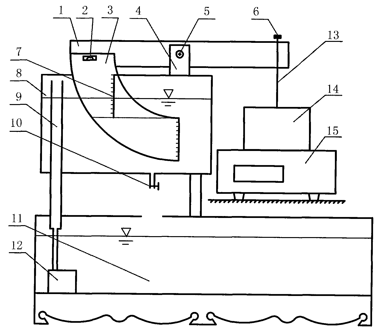 Self-circulating electrical-testing total hydrostatic pressure tester