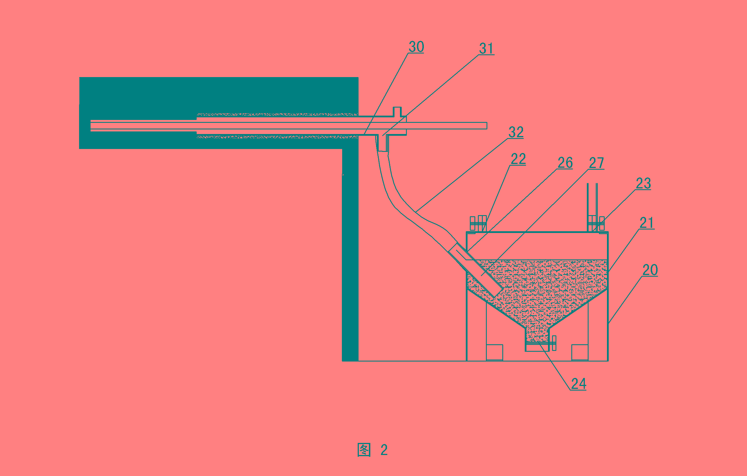 Protective device for mine drilling construction