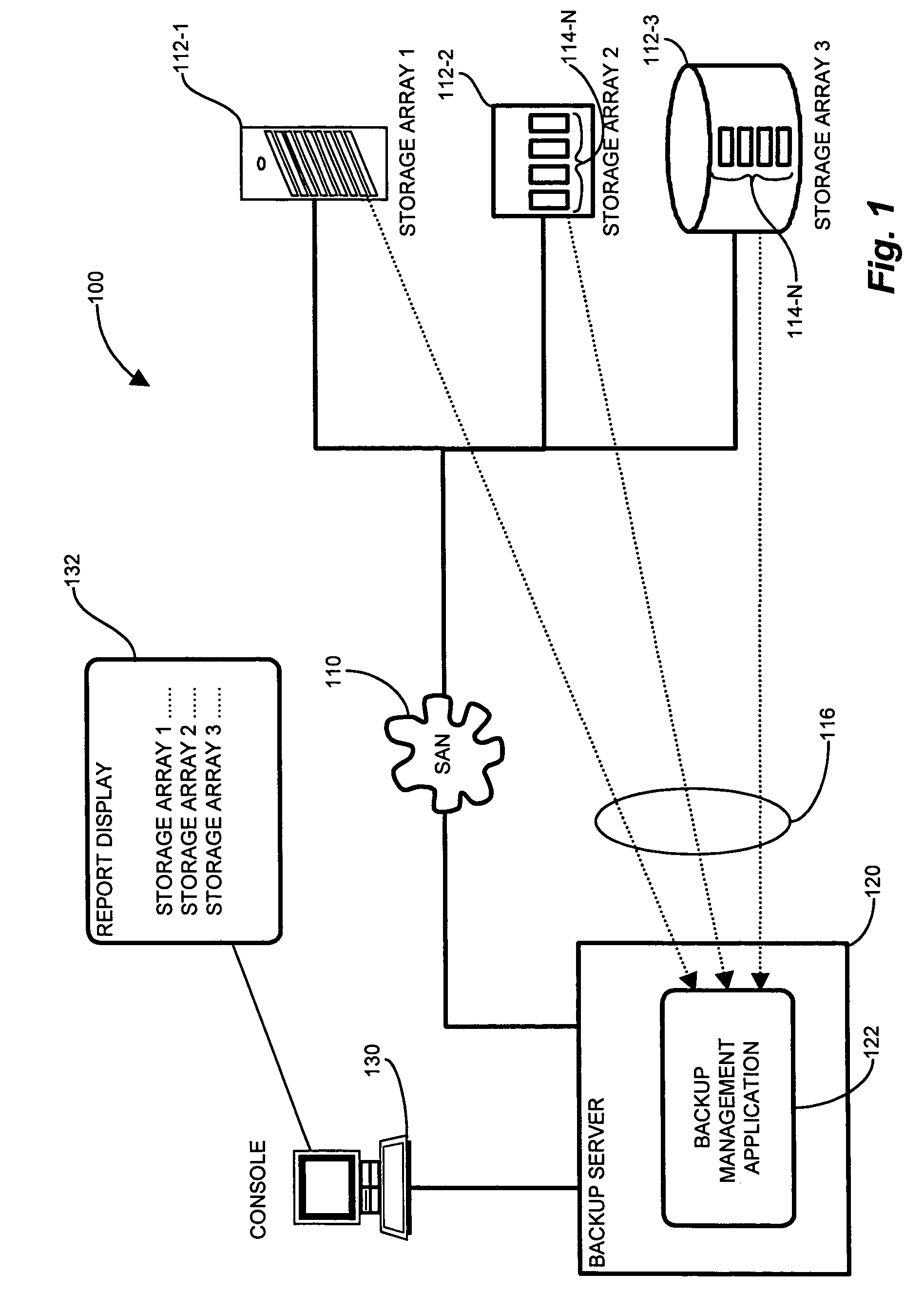 System and methods for managing backup status reports