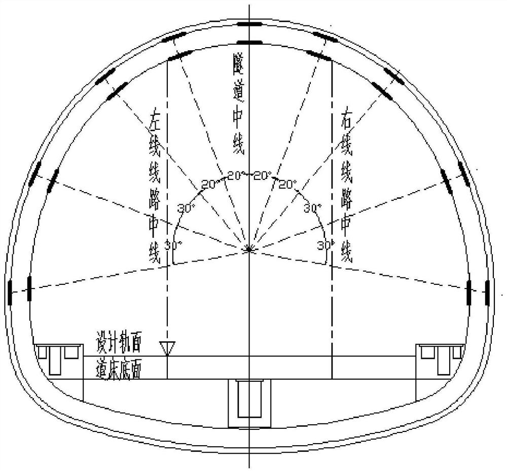 Assembly type lining monitoring and measuring component embedding arrangement method