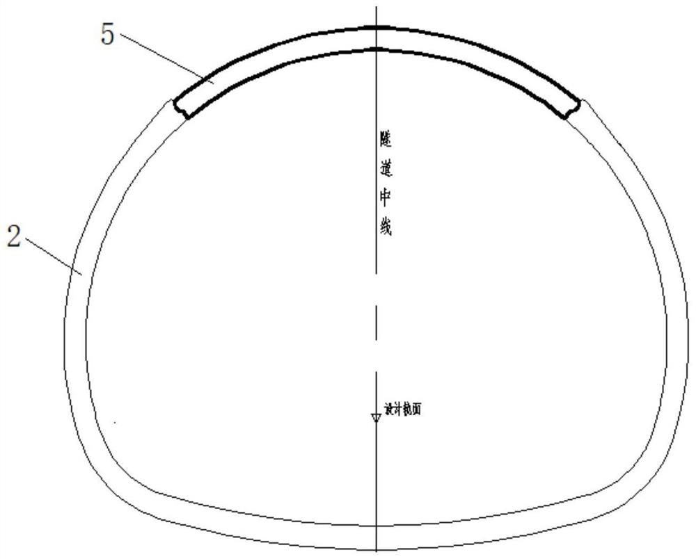 Assembly type lining monitoring and measuring component embedding arrangement method