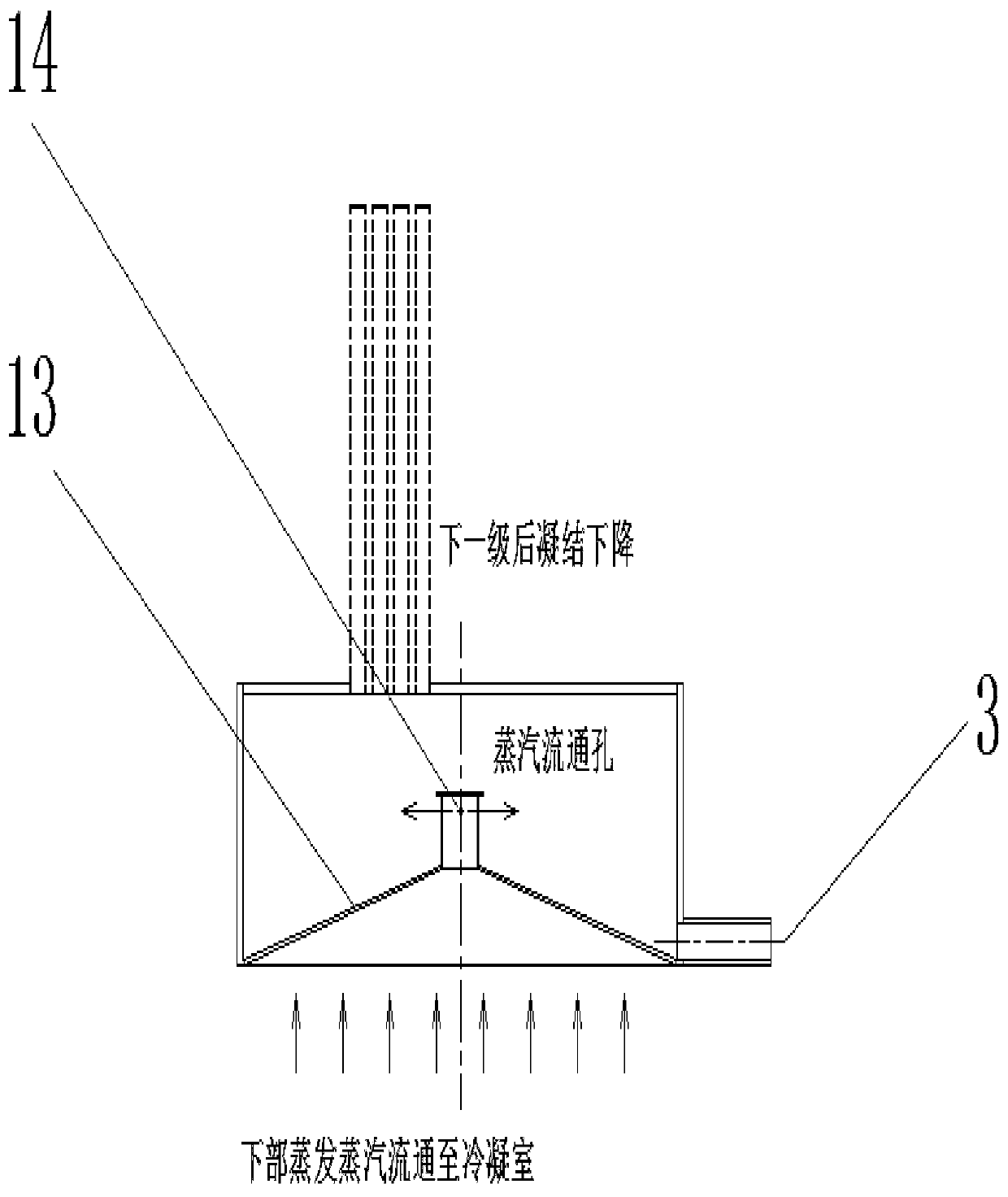 Compact distillation apparatus, and compact distillation system and application thereof