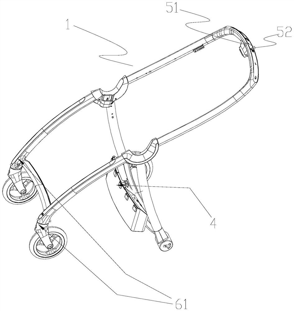 A cart with active follow function